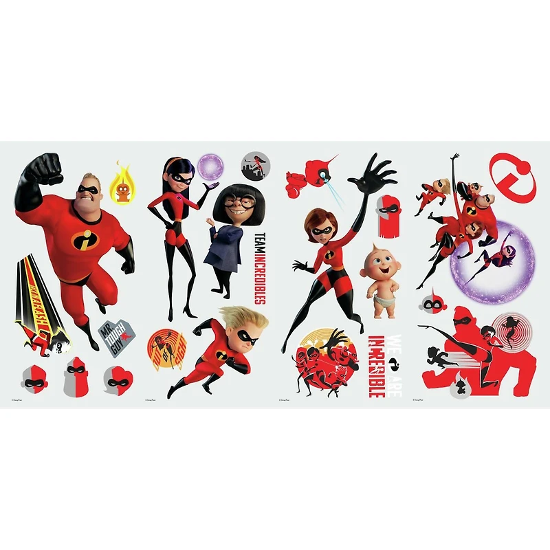 RoomMates Incredibles 2 Peel & Stick Wall Decals