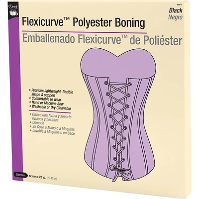 Dritz® Flexicurve™ Black Polyester Boning