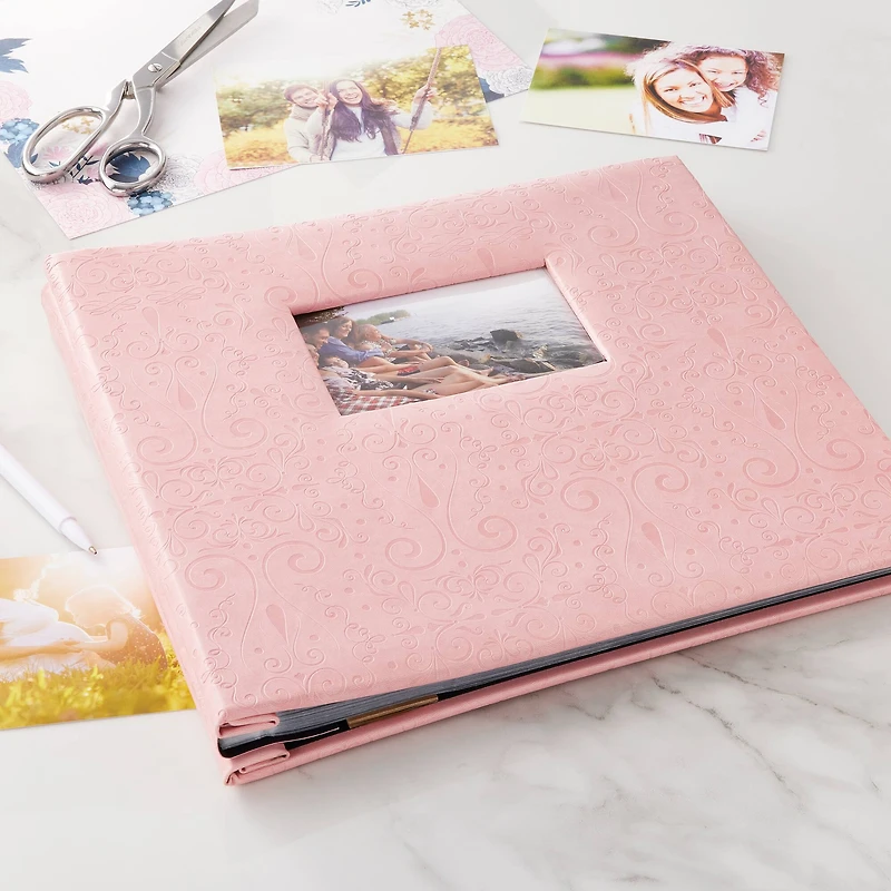 6 Pack: Pink Mega Scrapbook Album, 12" x 12" by Recollections®