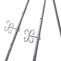 48'' Gray Iron Traditional Easel