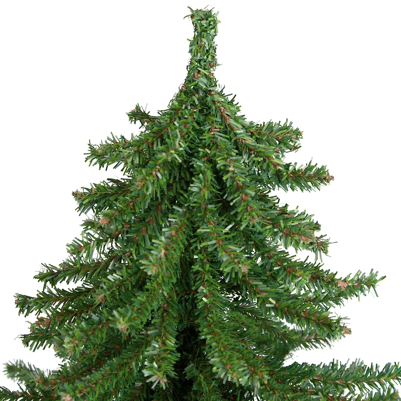 2ft. Unlit Potted Downswept Mini Village Pine Medium Artificial Christmas Tree