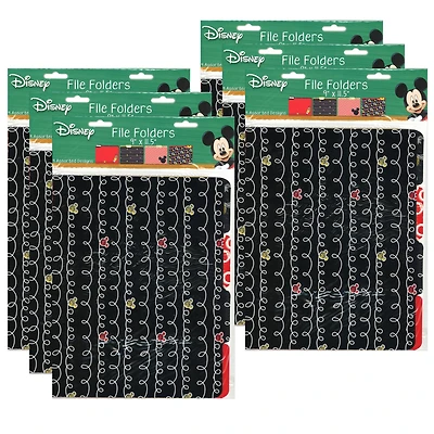 Disney® Mickey Color Pop! File Folders, 6 Packs of 4