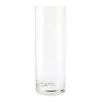10 Pack: 15" Cylinder Glass Vase by Ashland™