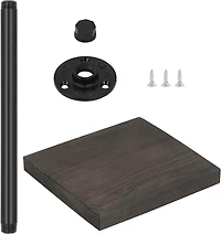 12" Industrial Free Standing Countertop Paper Towel Holder