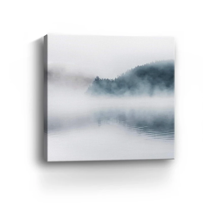 Misty Lake Canvas Giclee