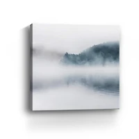 Misty Lake Canvas Giclee