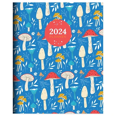 TF Publishing Medium 2024 Magic Mushroom Monthly Planner