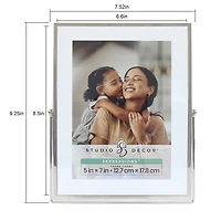 Expressions™ Silver Metal Tabletop Float Frame by Studio Décor