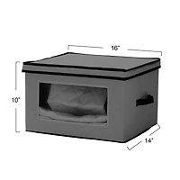 Household Essentials Canvas Serveware Storage Box