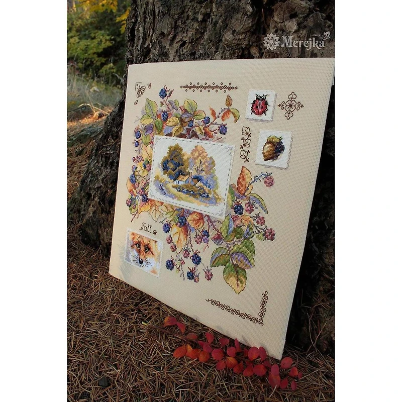 Merejka Autumn Sampler Counted Cross Stitch Kit