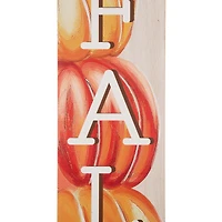 Glitzhome® 3.5ft. Hello Fall Wooden Porch Sign