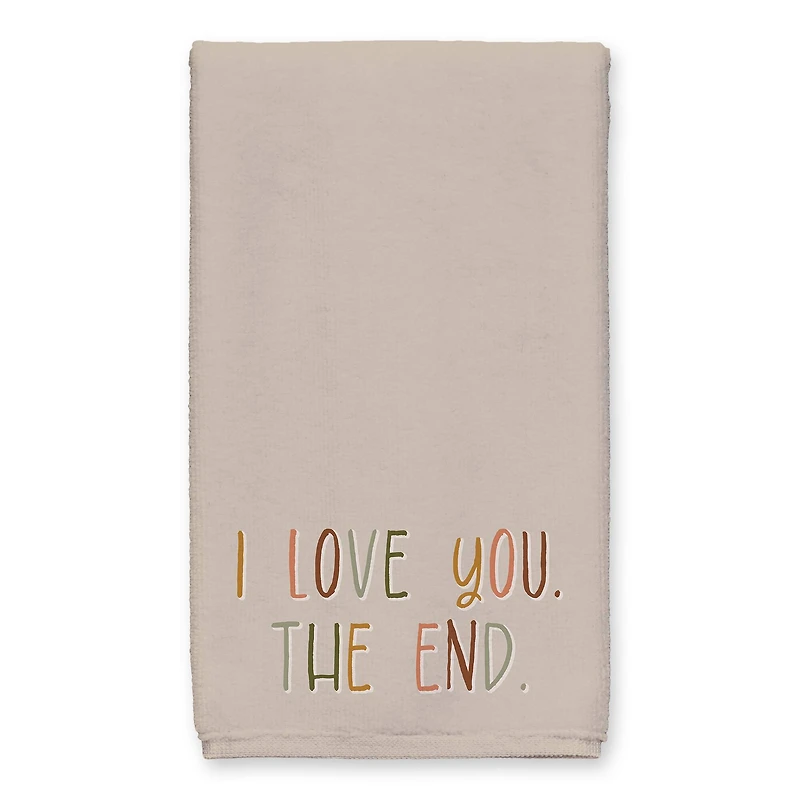 I Love You, The End 16" x 25" Towel Set