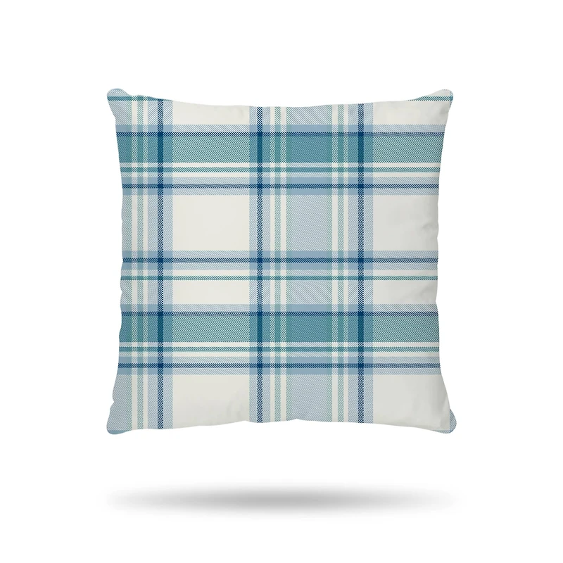 Springs Creative Modern Coastal Naomi Raffia Blue Fabric