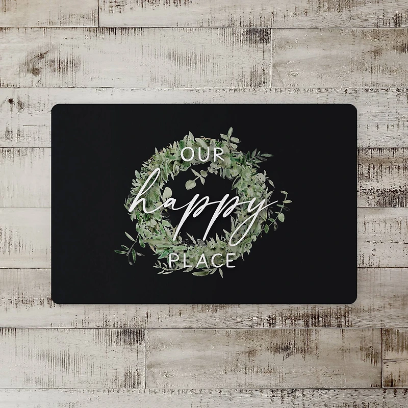 Our Happy Place Floor Mat