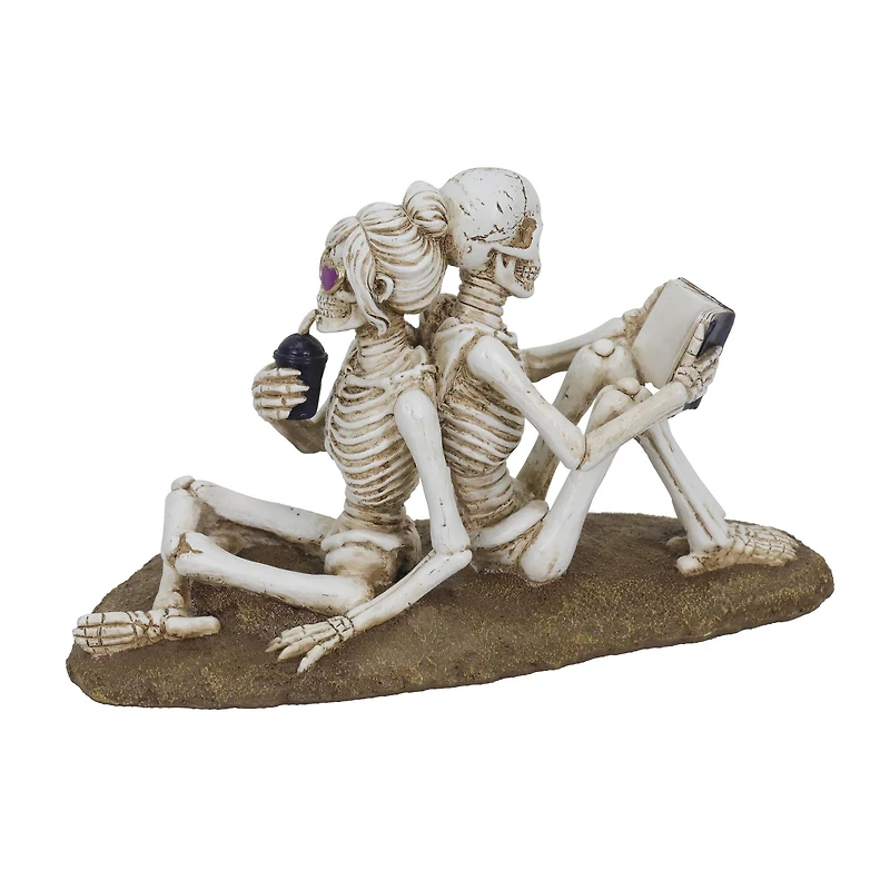 8" Back to Back Skeletons Tabletop Décor by Ashland®