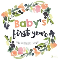 TF Publishing Baby's First Year Undated Keepsake Wall Calendar