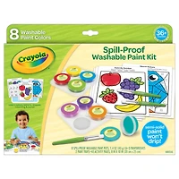 Crayola® Spill-Proof Washable Paint Kit