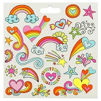 Hearts & Stars Stickerland™ Mini Sticker Pad