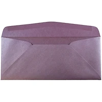 JAM Paper Metallic Ruby Purple Stardream #10 Business Envelopes, 50ct.