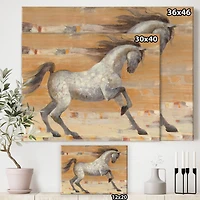 Designart - southwest Beige Horse