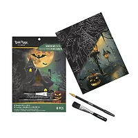 Brea Reese™ 9" x 12" Haunted House Scratch Art Paper Pad