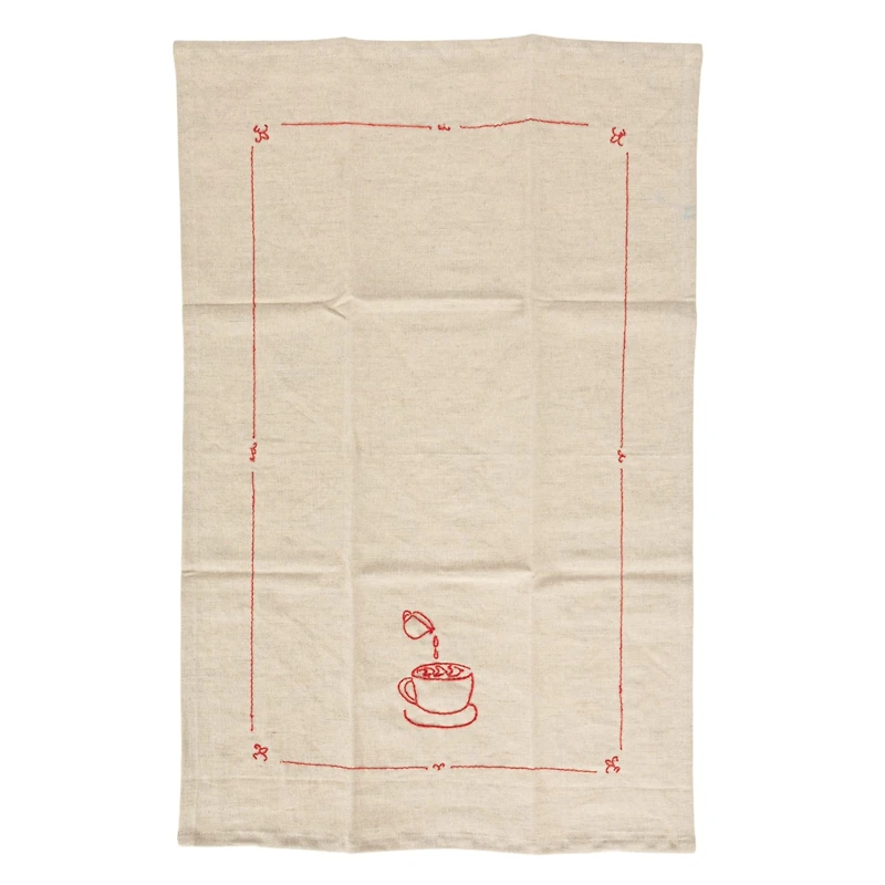 Hello Honey® Coffee Mug Linen & Cotton Blend Tea Towels, 4ct.