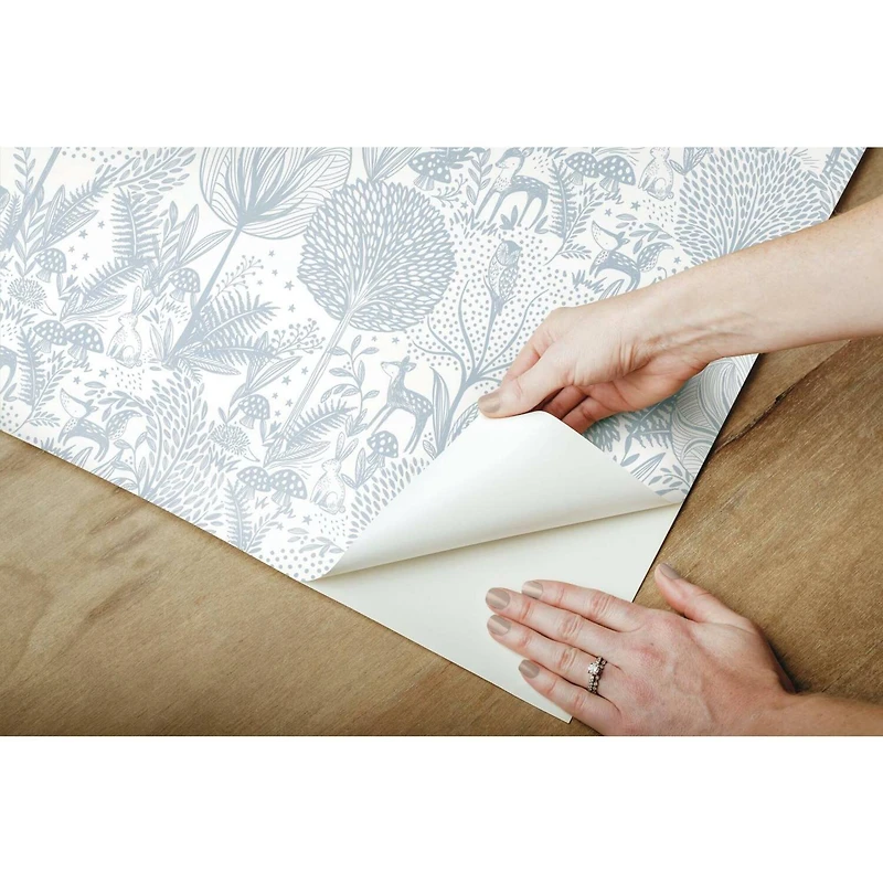 Roommates Forest Friends Peel & Stick Wallpaper