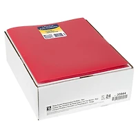 C-Line® Red 3-Pocket Poly Portfolios, 24ct.