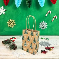 Mini Trees Kraft Gift Bags, 6ct. by Celebrate It™