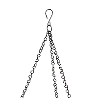 Black Metal Glam Planter Set, 5" & 7"