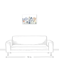 Array Of Blooms 24" x 16" Canvas Wall Art