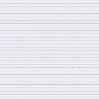 Zaner-Bloser 8" x 10.5" Sulphite Handwriting Paper Sheets, 2 Packs of 500