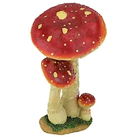 Design Toscano 13" Mystic Forest Red Mushroom Statue