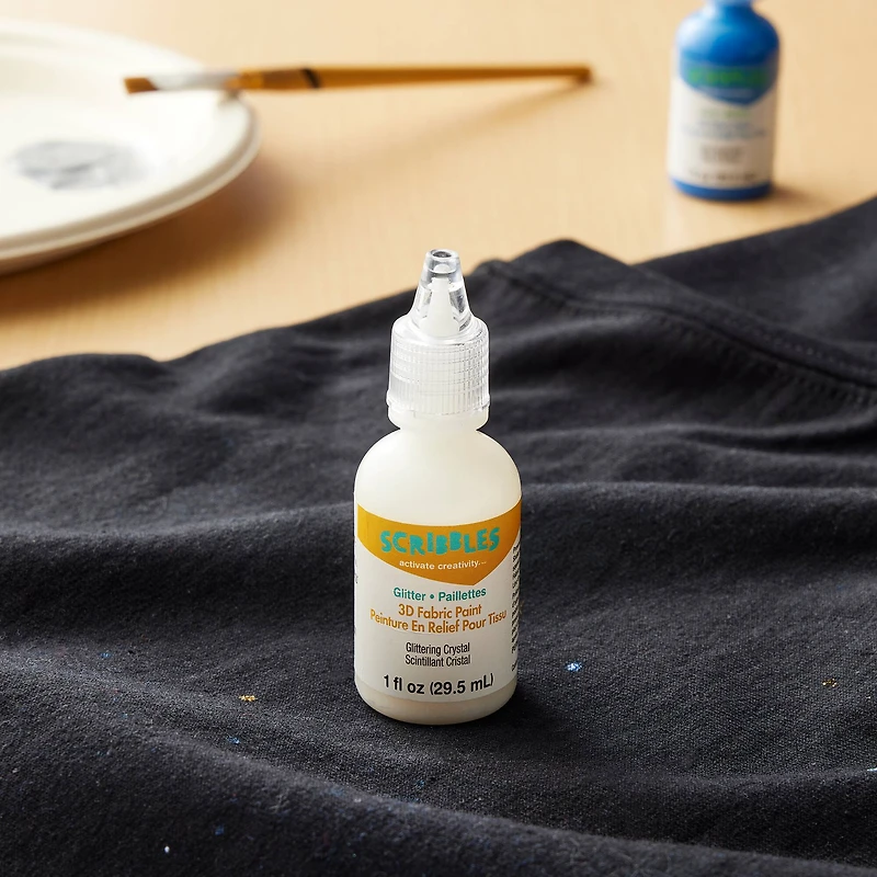 Scribbles® Glitter 3D Fabric Paint