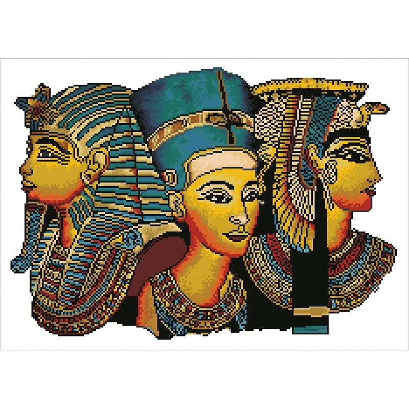 Simply Dotz® Intermediate Egyptian Royalty Diamond Painting Kit