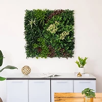40" Artificial Living Wall Panel