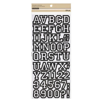 12 Packs: 244 ct. (2928 total) Letterman Alphabet Stickers by Recollections™