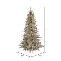 3ft. Unlit Champagne Fir Artificial Christmas Tree