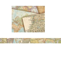 Teacher Created Resources Travel the Map Straight Border Trim, 210ft.