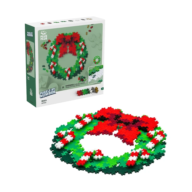 Puzzle By Number - Wreath: 500 Pcs