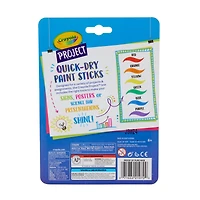12 Packs: 6 ct. (72 total) Crayola® Project™ Quick-Dry Paint Sticks