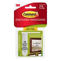 Command™ Medium Picture Hanging Strips