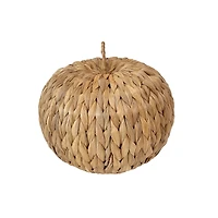 Natural Woven Water Hyacinth Pumpkin Tabletop Décor by Ashland
