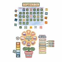 Eureka® S'Cool Era Calendar Bulletin Board Set