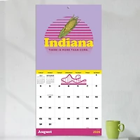 2026 Home: Indiana Wall Calendar
