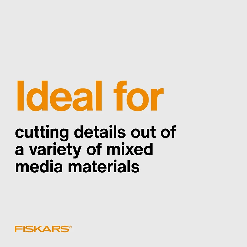 Fiskars® SoftGrip® No.5 Titanium Micro-Tip® Scissors