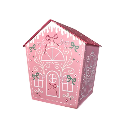 Large Holly Jolly Gingerbread House Gift Box by Ashland®