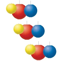 Teacher Created Resources® Paper Lanterns, 3 Packs of 3