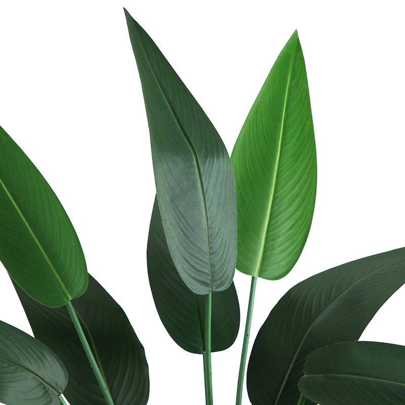 5ft. Sky Bird Tree in White Decorative Planter