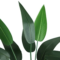 5ft. Sky Bird Tree in White Decorative Planter